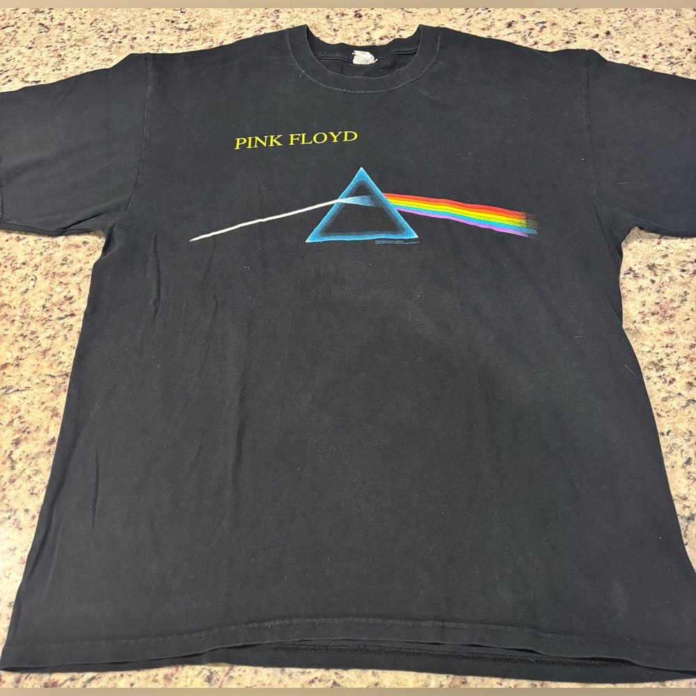 Pink Floyd Vintage 90’s Dark Side of the Moon shirt size XL - Picture 1 of 7